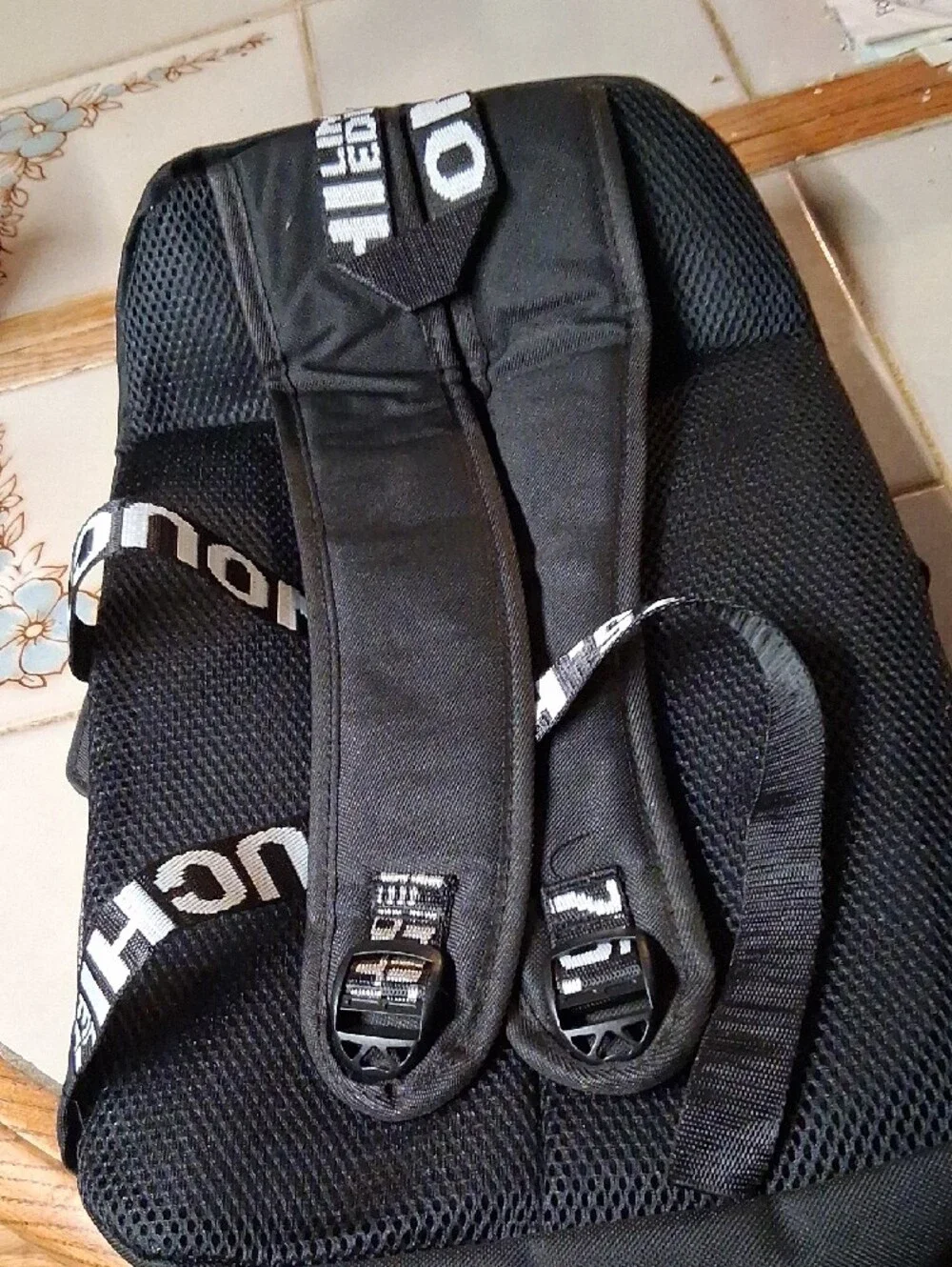 It's A Fortnight Black and White Men's Backpack - Branded Gaming Bag